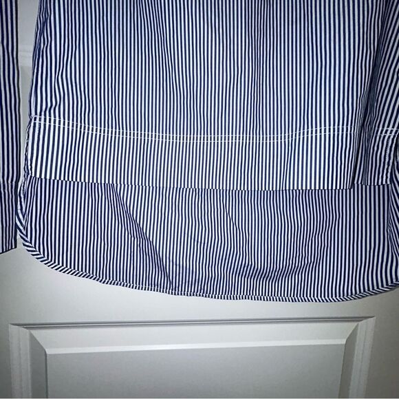 J.Crew Stripe Print Long Sleeve Blouse Shirt Top - Picture 3 of 9